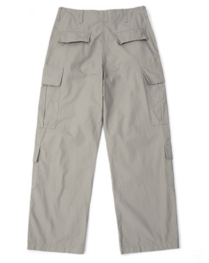 CustomApparelFactoryMen'sMulti-pocketWorkwearCasualLooseCargoStraightPants1