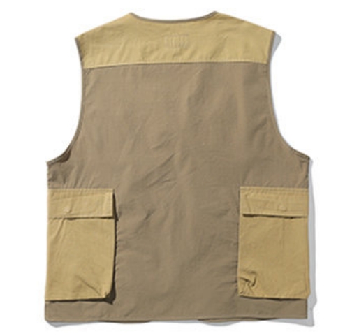 ApparelCustomSupplierMen'sLightweightOutdoorFishingWorkCargoVestJacketMultiColorandPockets5