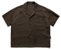 ApparelCustomSupplierSummerSolidColorChestPockeButtonUpCasualLapelShort-sleevedShirt3