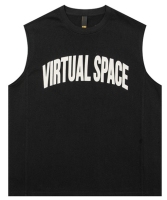 SmallQuantityApparelSupplierMen'sPrintedVestTankBeachSleevelessTopsStreetwearTee