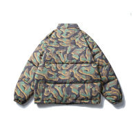 OEMApparelSupplierCamouflageWorkwearJacketForMenCasualStand-upCollarBomberCoat1