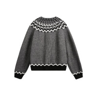 ApparelCustomSupplierCardiganKnitwearLongSleeveCrewNeckButtonDownSweatshirtTops1