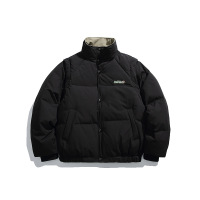 ApparelCustomFactoryUnisexDetachableSleeveStand-upCollarDownJacketwith90-WhiteDuckDown