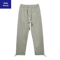 Cottontwillstraightlegpantscasualmen'strousers300gthinstyletidebrandhighstreetsportselasticpants-18
