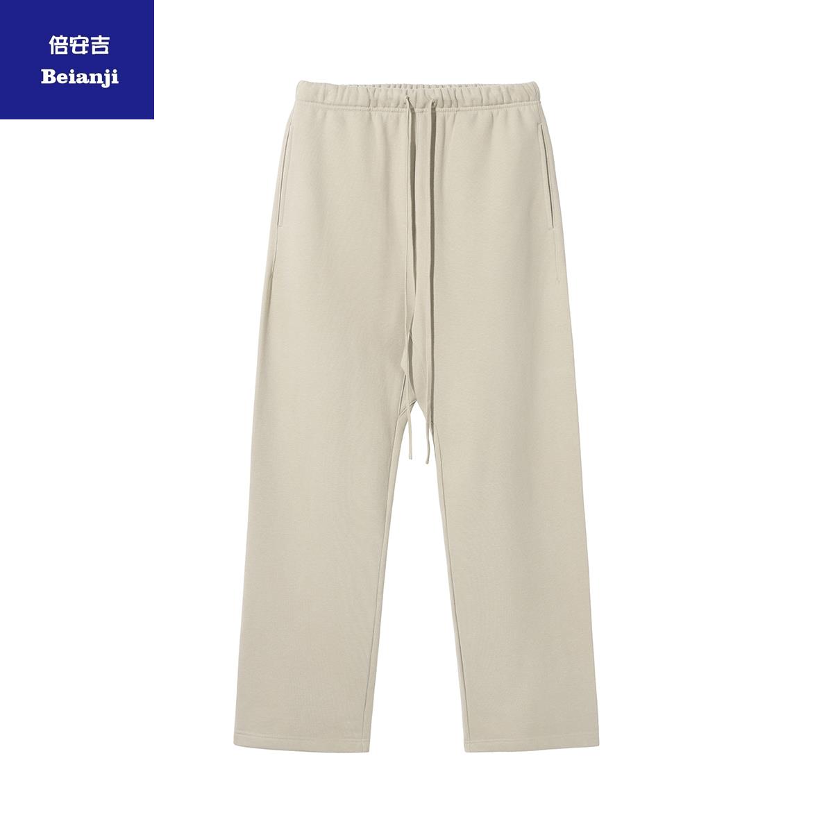 2023NewstyleSmithfleecejoggerloosewidelegstraighttrousers-8