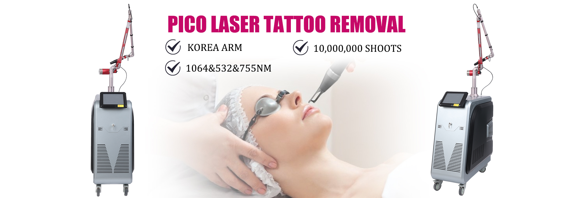 PICO LASER TATTOO REMOVAL MACHINE