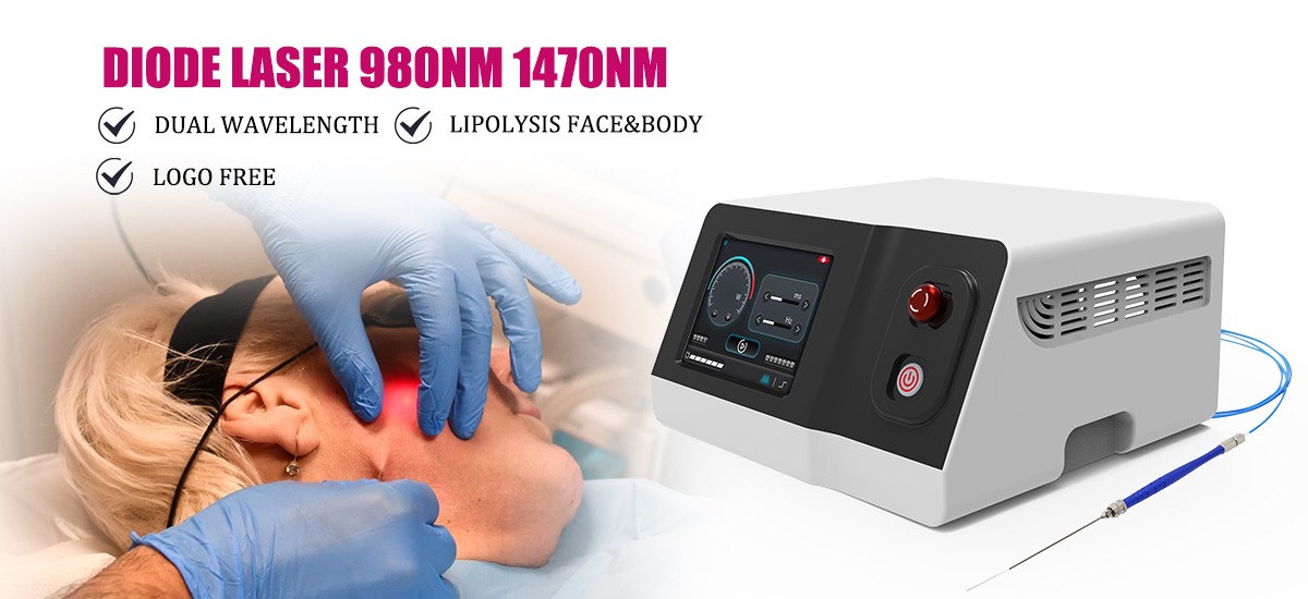 Endolaser Lipolysis 980nm 1470nm