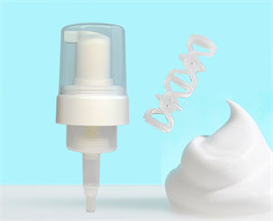 All-plastic foam pump, with the metal spring replaced by a plastic counterpart, the pump is eacy to recycle and more eco-friendly. PP is the main material, with a percentage more than 90%. All our foam pumps with dosage of 0.8cc are available in All Plastic option.