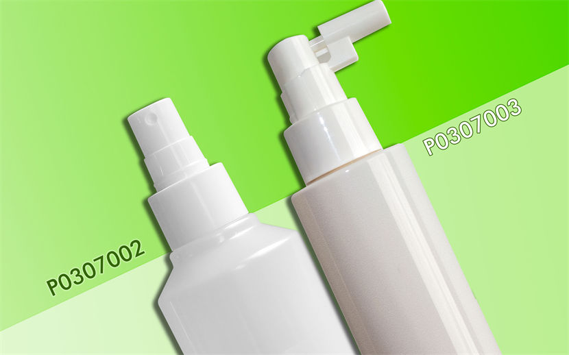 a picture showing the 2 styles of the all-plasic mist sprayer we offer