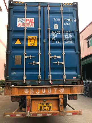 #3: Container door locked
