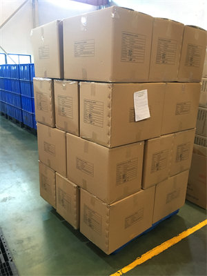 foam pump bottle packed into export cartons