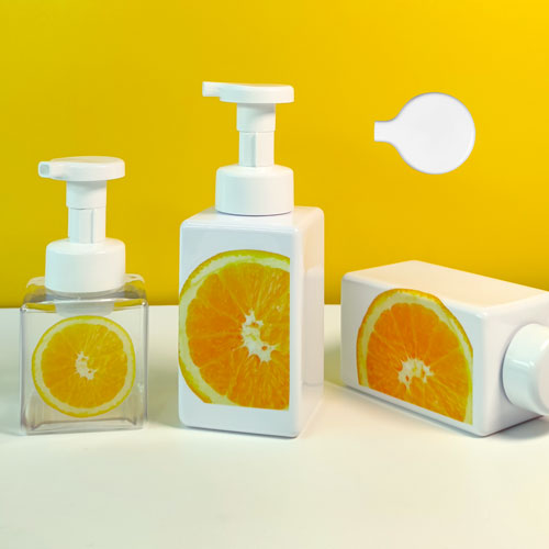 PCR-PET foam pump bottles for wholesale with PCR-PP foam pumps