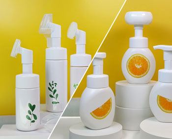 PET foam bottles vs HDPE foam bottles
