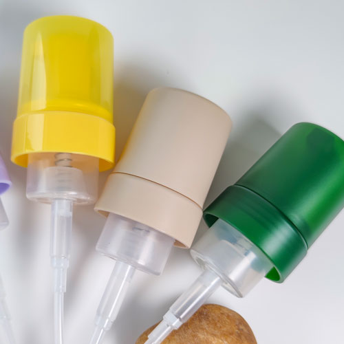 foamer pump packaging in custom colors
