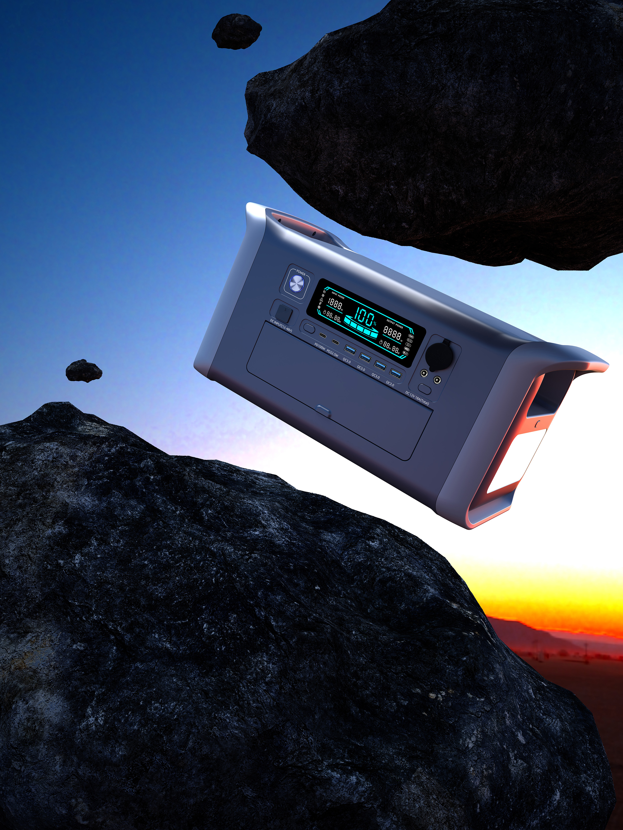 AP1000科幻场景效果图