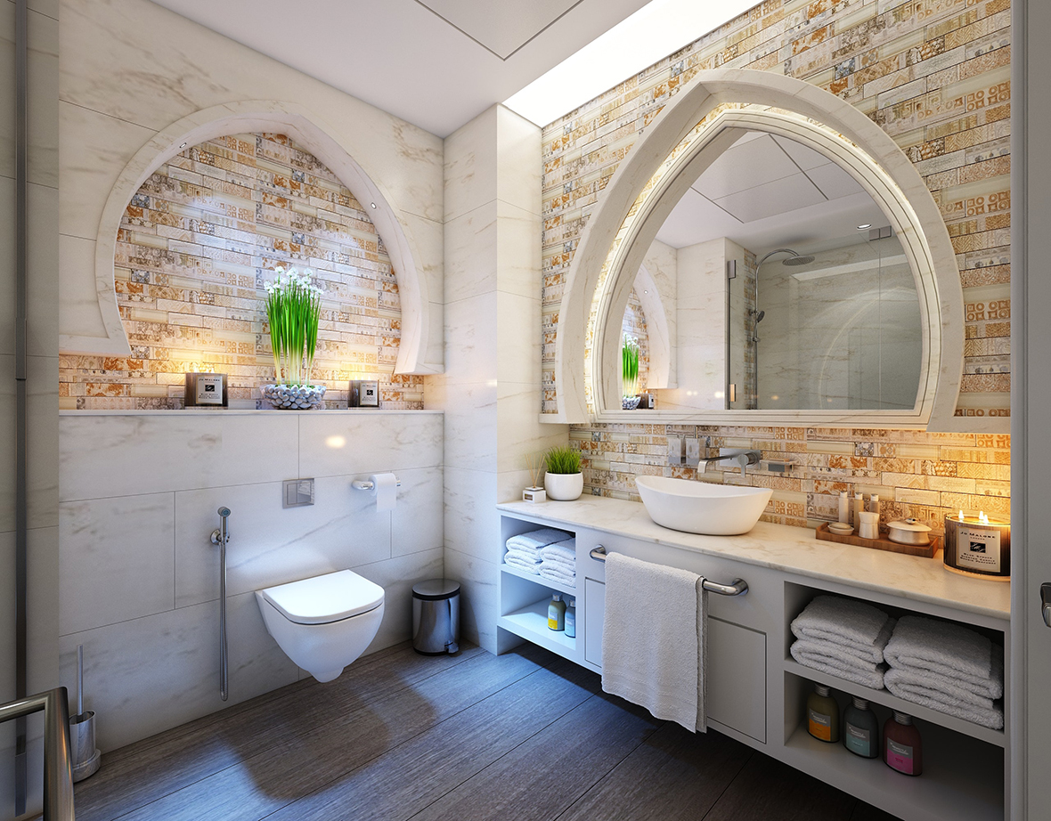 Infrared sensors and microwave sensors are used in Public Toilets & Restrooms