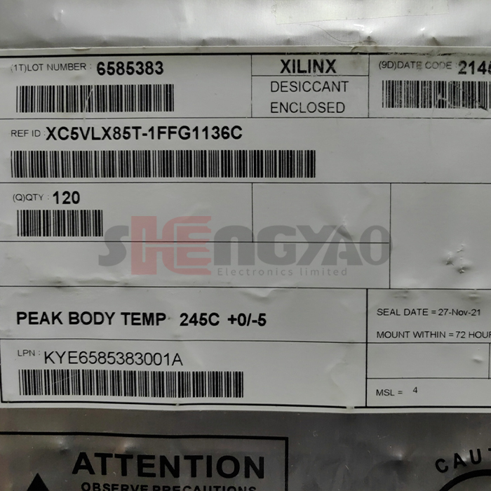 XC5VLX85T-1FFG1136C