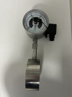 Pressuregaugemodel232withIn-linediaphragmseries981andswitch821WIKA