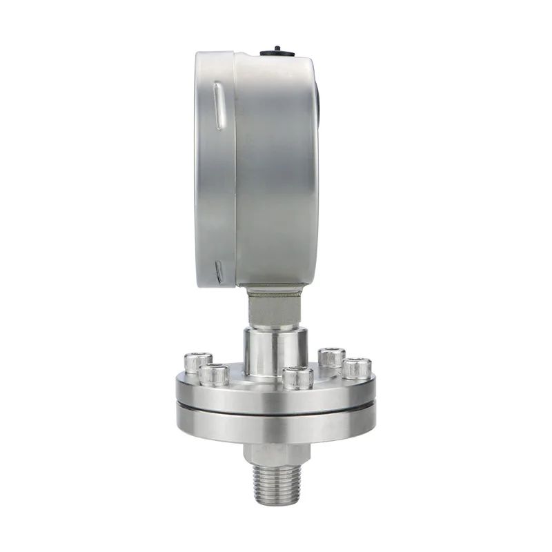 100mmmanometerCorrosionresistantstainlesssteeldiaphragmsealmanometerChinafactory