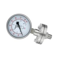 100mmmanometerCorrosionresistantstainlesssteeldiaphragmsealmanometer