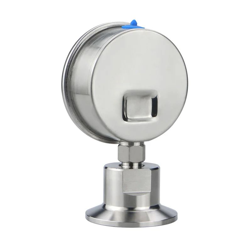 sanitarygrade60mmchuckconnectiondiaphragmpressuregauge