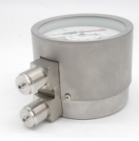 StainlesssteelpressuregaugeDoubletubedoubleneedledifferentialpressuregaugepressuregaugeS