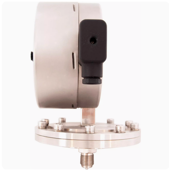 Manómetrodediafragmadecontactoeléctricoinductivototalmentedeaceroinoxidable