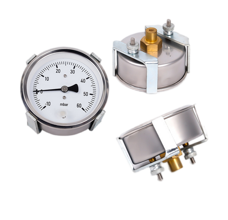 Мембранныйманометризнержавеющейсталидлявентиляторауровня1,60–60мбар,