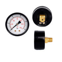 Манометрсосевыммонтажомбезкраевойдвойнойшкалы,манометрдлямаслаиводы,воздух,50мм.