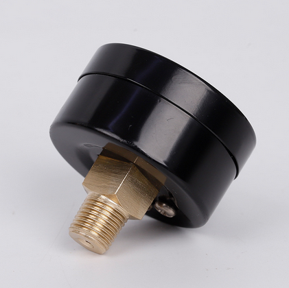 AxialbackmountingpressuregaugemanufacturerIndustrialoilpressurehydraulicvacuumgaugeThreadedconnectionairvalvepneumaticpressuregauge