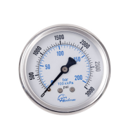 Vacuumwaterpressureshock-resistantpressuregaugepressuregaugeconnectorstainlesssteelmanufactureraxialindustrialpressuregauge