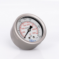 Stainlesssteelshock-resistantpressuregauge250barthreadedaxialpressuregaugemanufacturer