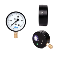 МанометрY100изнержавеющейстали,устойчивыйквысокимтемпературам,манометрдляводы,нефтиигазапроизводительразличныхманометровдляподключения.