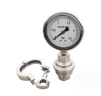 Sanitaryclampdiaphragmpressuregauge