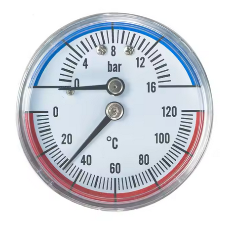 TemperaturePressureGaugeThermo-manometer