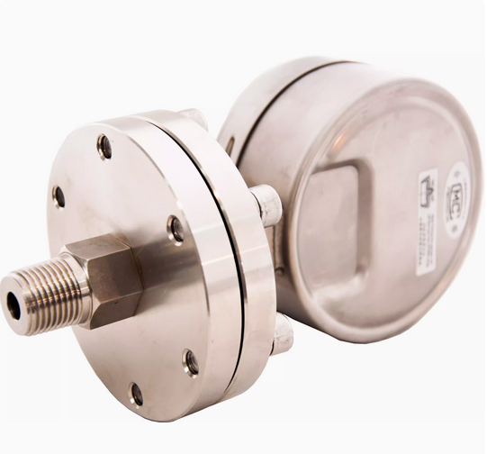 Monelalloyisolationdiaphragm1.6levelprecisiondiaphragmpressuregauge