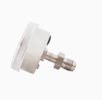 Backconnectionallstainlesssteelcleanpressuregauge