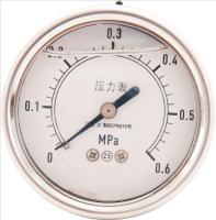 0~25Mpa2.5-gradeprecisionglycerine-filled63mmaxialpressuregauge