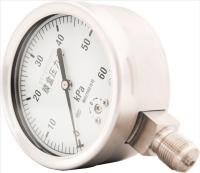 Adjustablezeropointerallstainlesssteelcapsulepressuregauge100mm