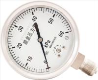 可调零点全不锈钢膜盒压力表