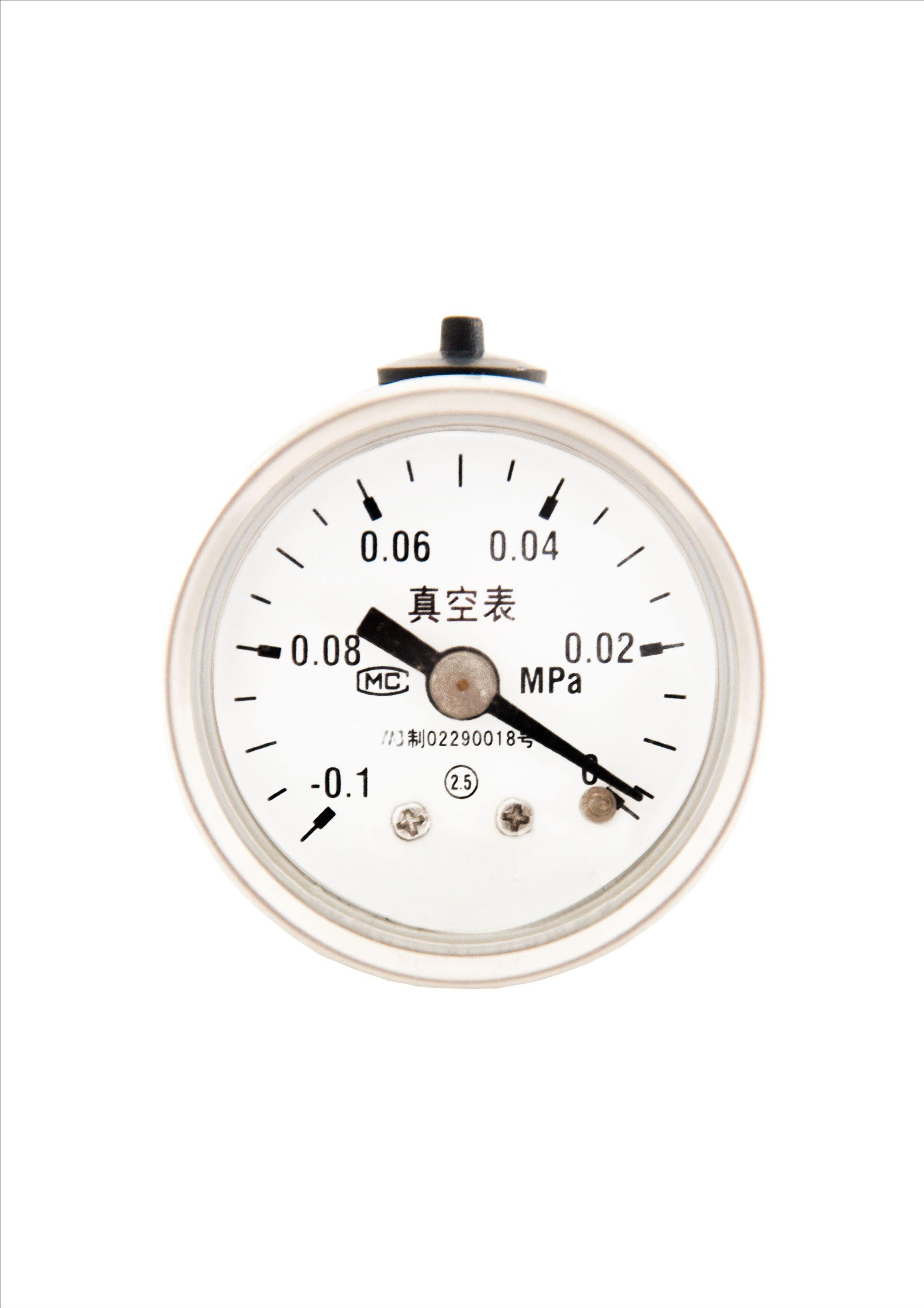 10Mpa2.5-levelprecisionbackconnectionsemi-steelvacuumpressuregauge