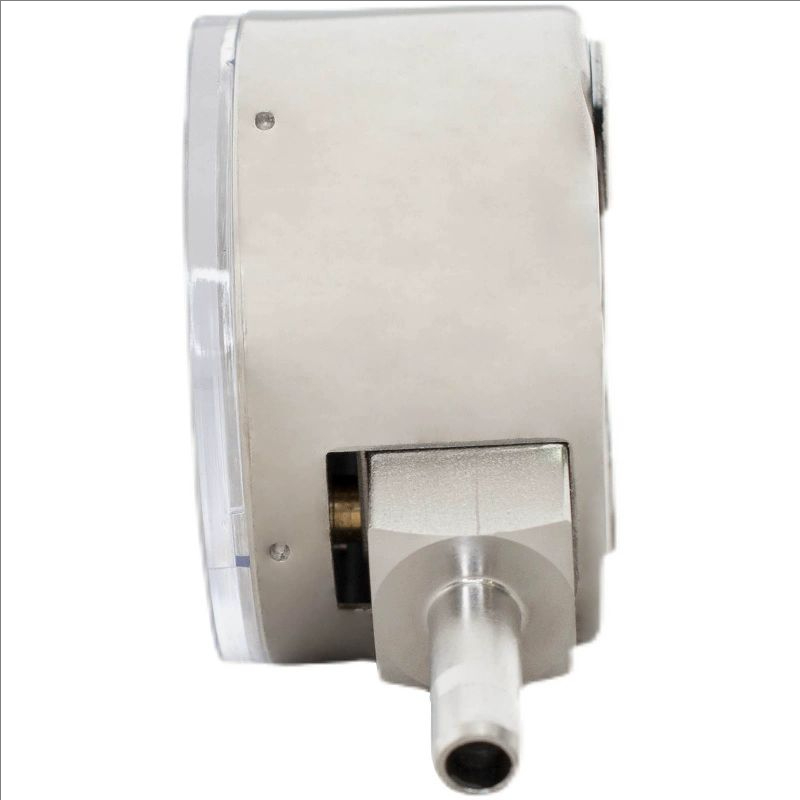AllsteelcleanstraightpipepressuregaugeBAclasscleanpressuregauge