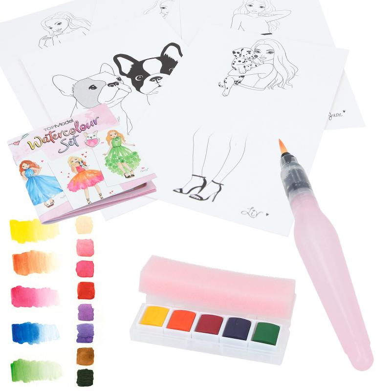 TOPModel水彩套装-1