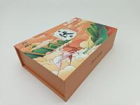 CustomSpecialDesignLuxuryRigidPackingCardboardPaperBoxStorageGiftPackagingBookStyleSmallMagneticBox