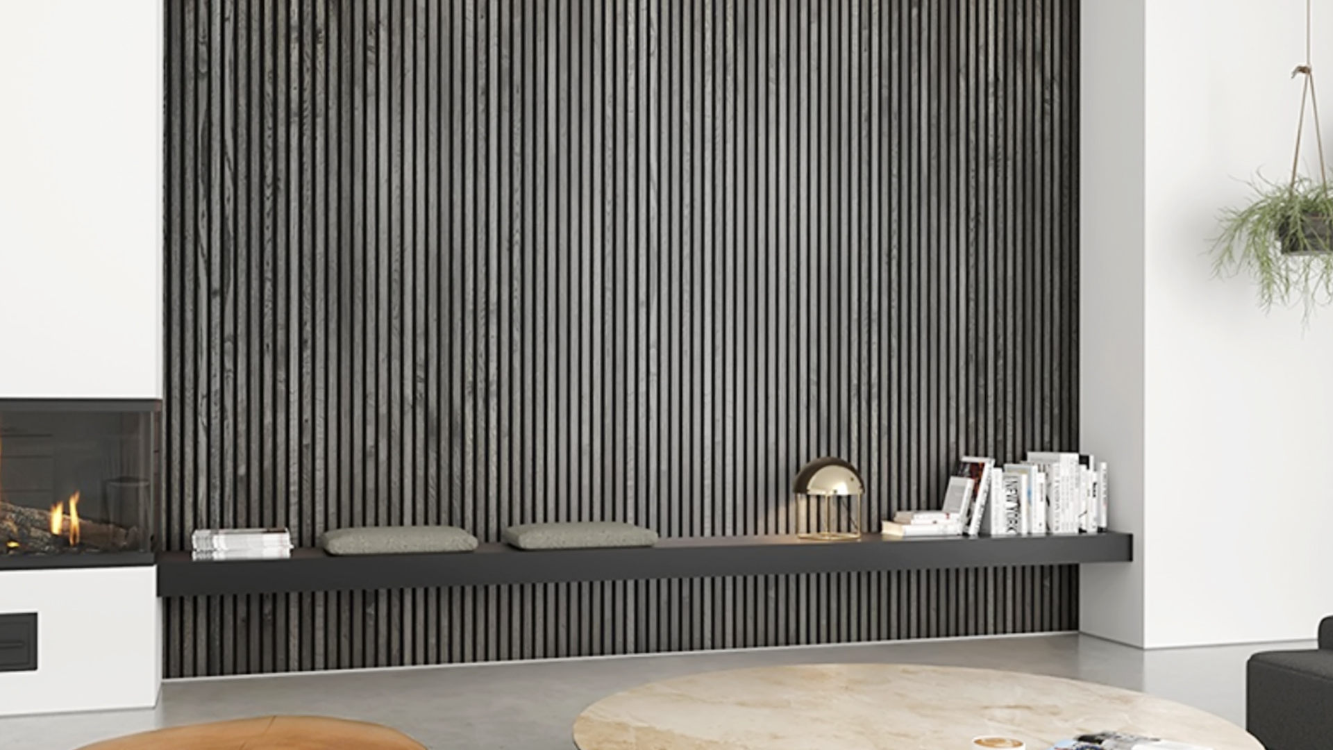 SOL ACOUSTIC Modern Interior Wall Ceiling Decoration Fluted Wood Slat Board Panels