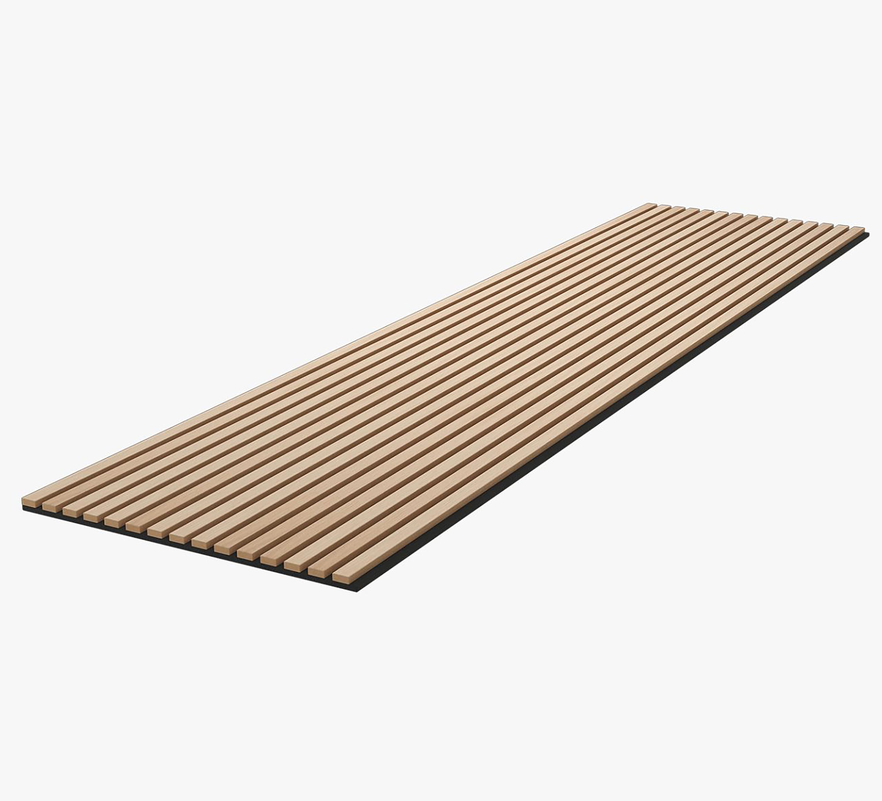 SOL ACOUSTIC Modern Interior Wall Ceiling Decoration Fluted Wood Slat Board Panels