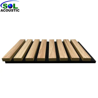 SOLACOUSTICbuildingmaterialinteriorWallCeilingDecorationFlutedWoodSlatBoardPanels-415
