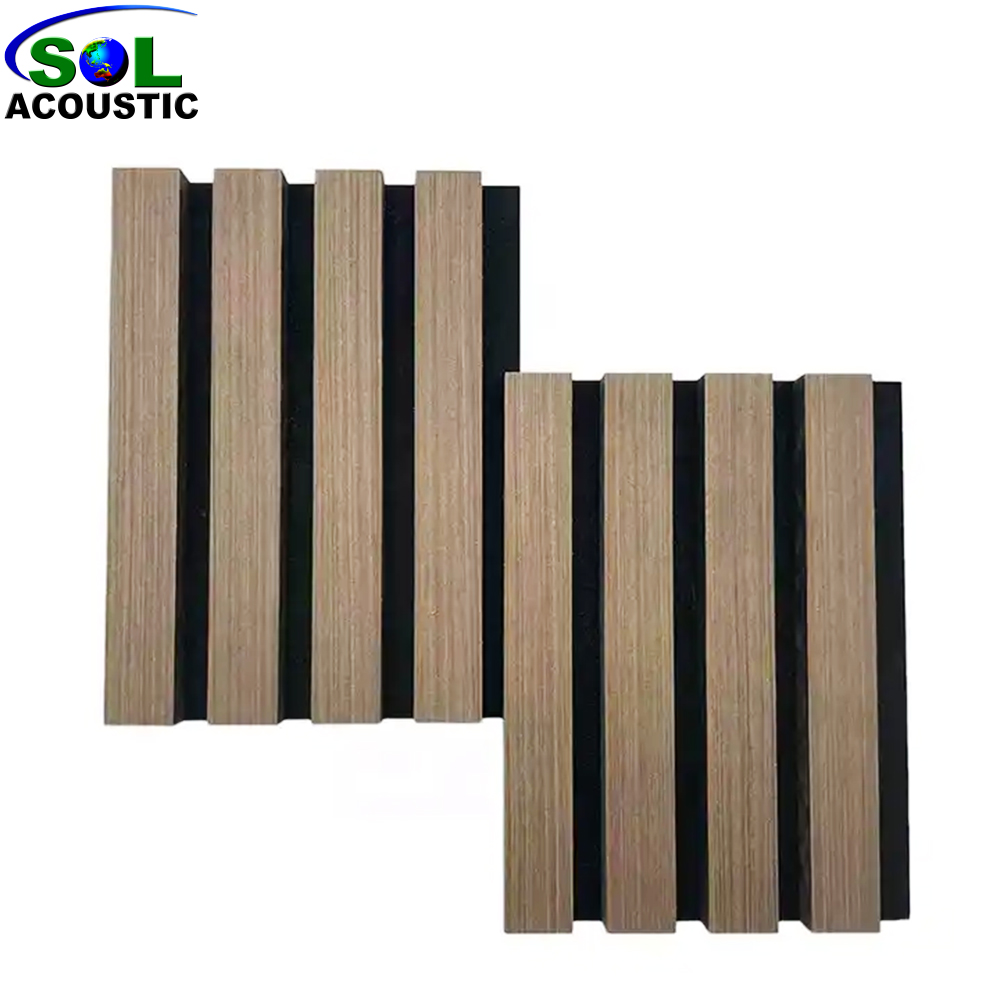 SOLACOUSTICbuildingmaterialinteriorWallCeilingDecorationFlutedWoodSlatBoardPanels-418