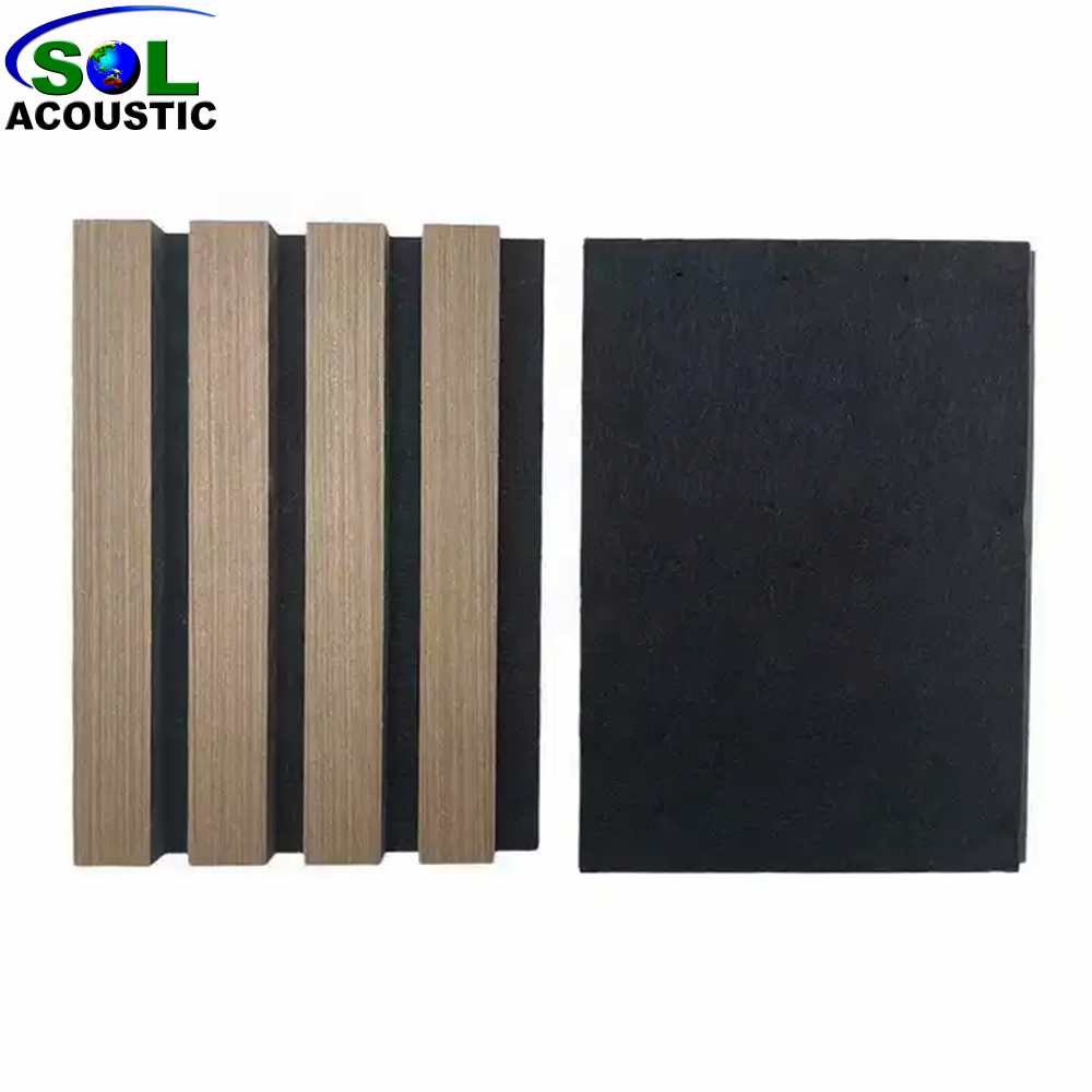 SOLACOUSTICbuildingmaterialinteriorWallCeilingDecorationFlutedWoodSlatBoardPanels-427