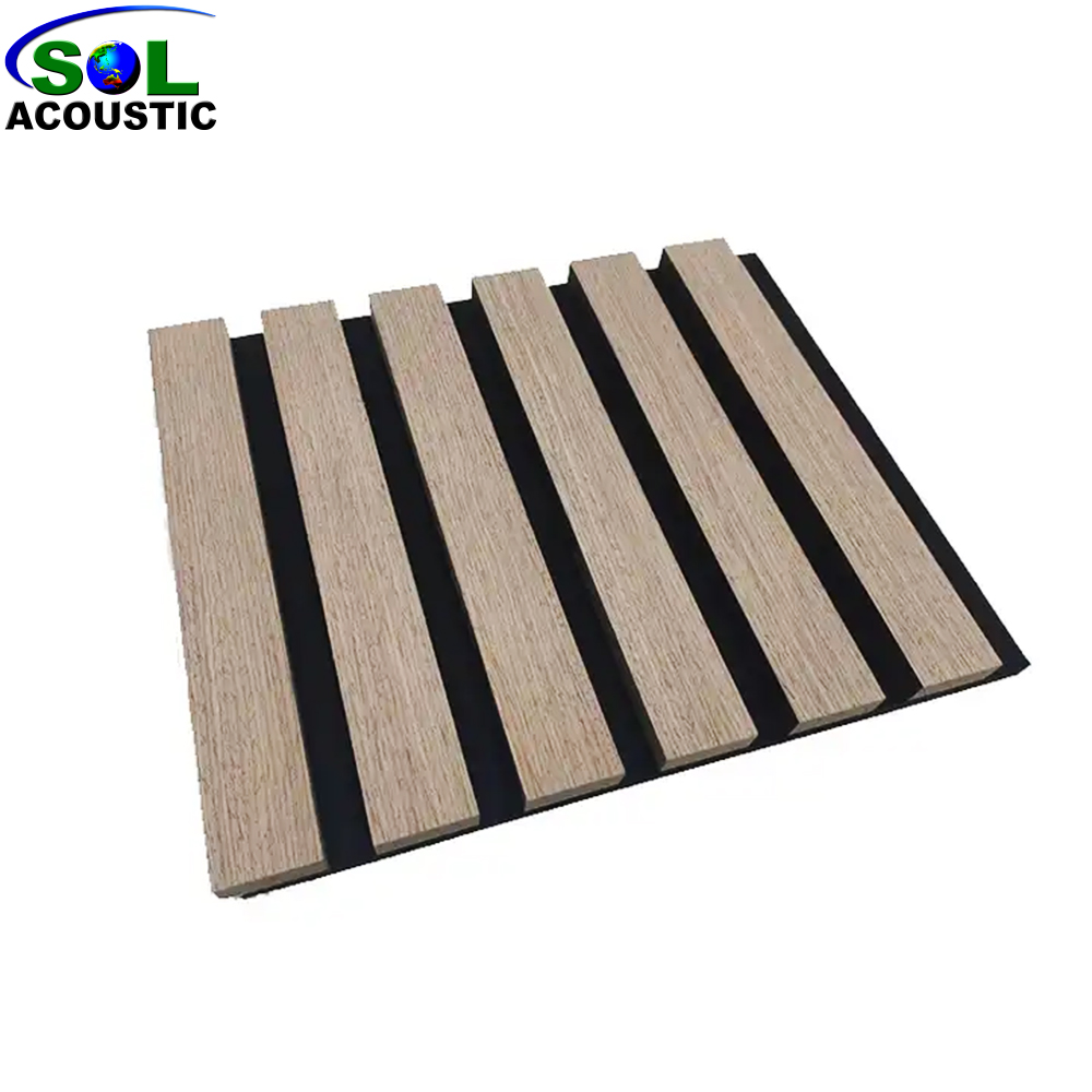 SOLACOUSTICbuildingmaterialinteriorWallCeilingDecorationFlutedWoodSlatBoardPanels-925